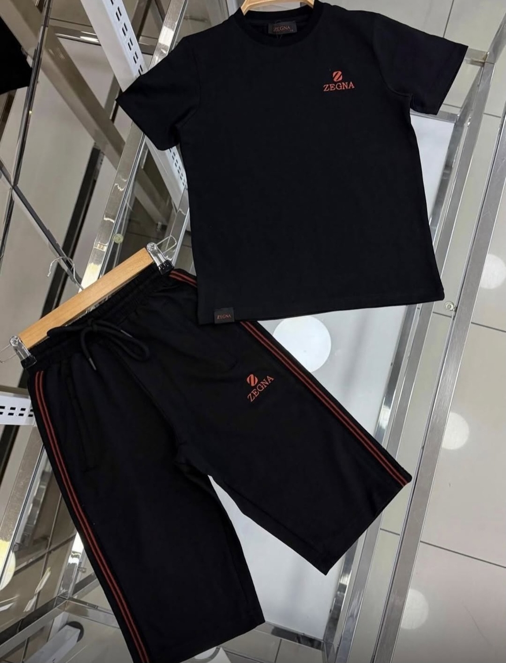 image ofZegna shorts and T-shirt