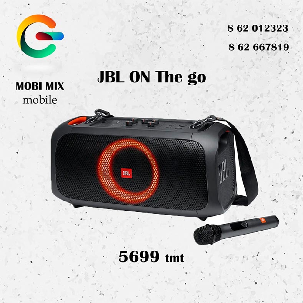 image ofJBL on the go